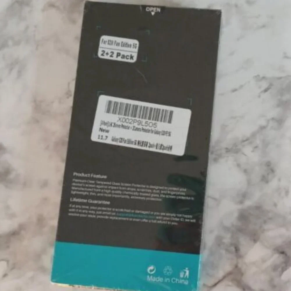 GalaxyS20 FE 5G Tempered Glass Screen Protector‎ Cell Phone Protector Pack of 2